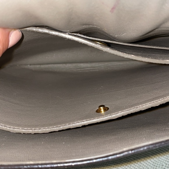 Celine taupe Medium Trotteur Bag - Picture 10 of 13